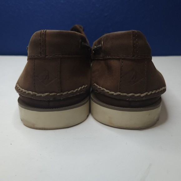SPERRY TOP-SIDER Classic Brown Sz 11 M men A/O Boat Shoes STS22028 Mens Leeward main image 8